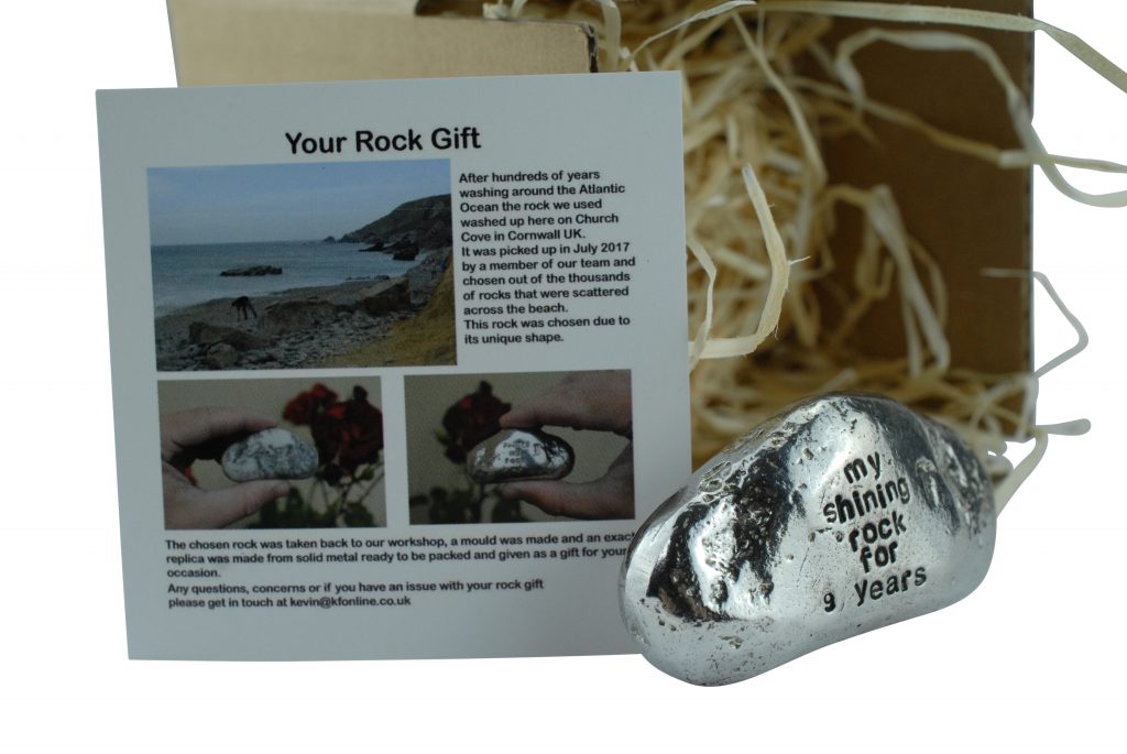 My Shining Rock for 9 Years – Anniversary Gift