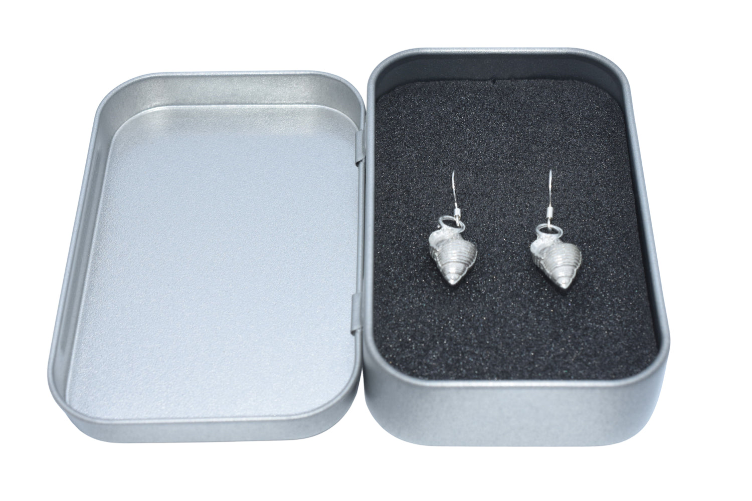 Seashell Tin Earrings