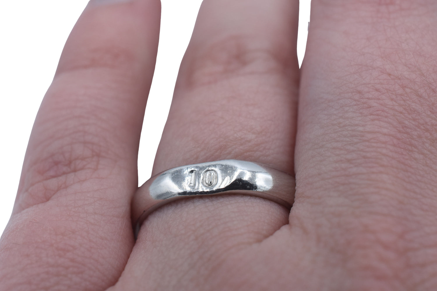 Signet Tin Matching Rings