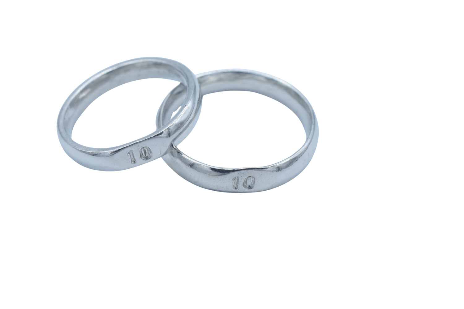 Signet Tin Matching Rings