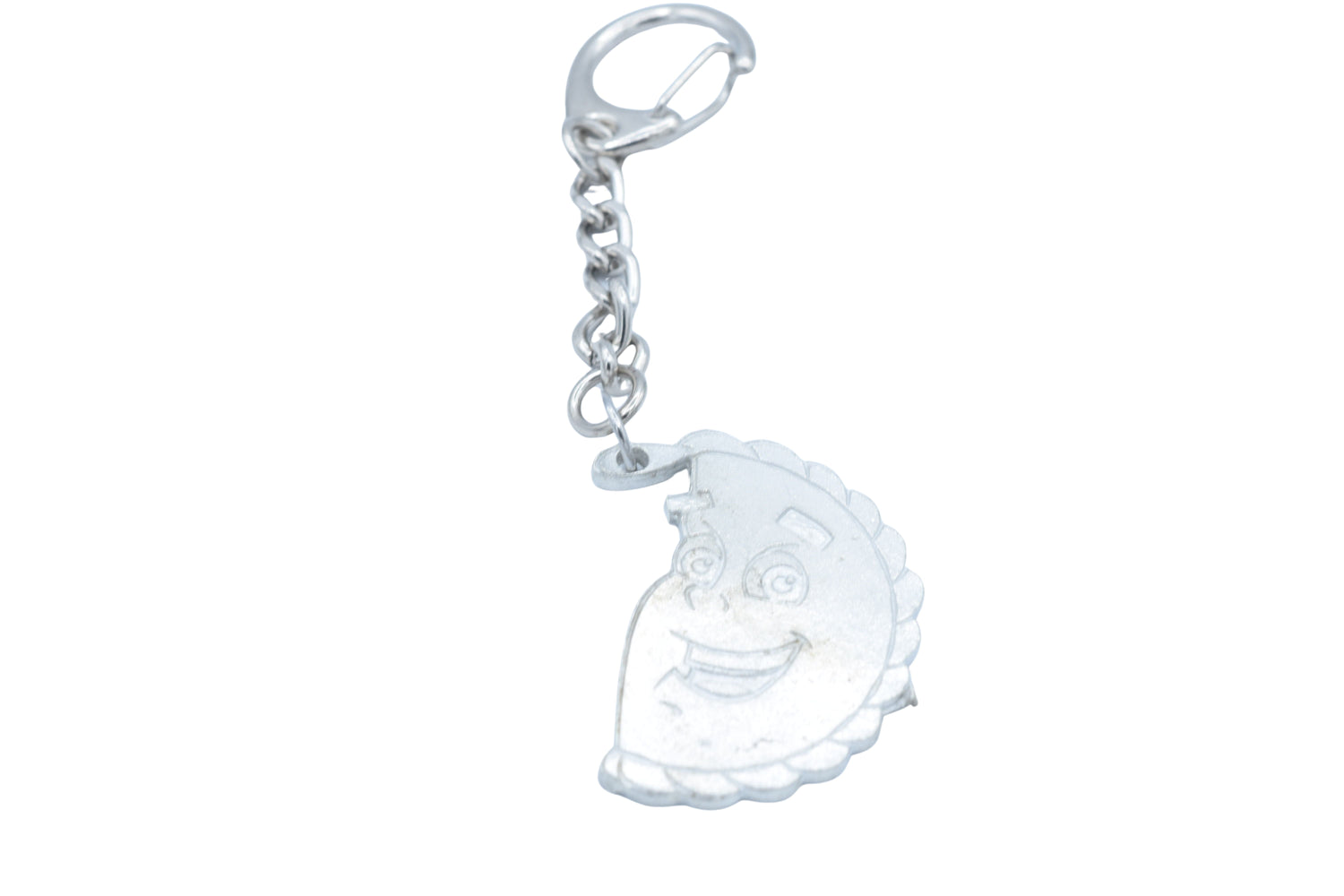Smiling Pasty Tin Keyring