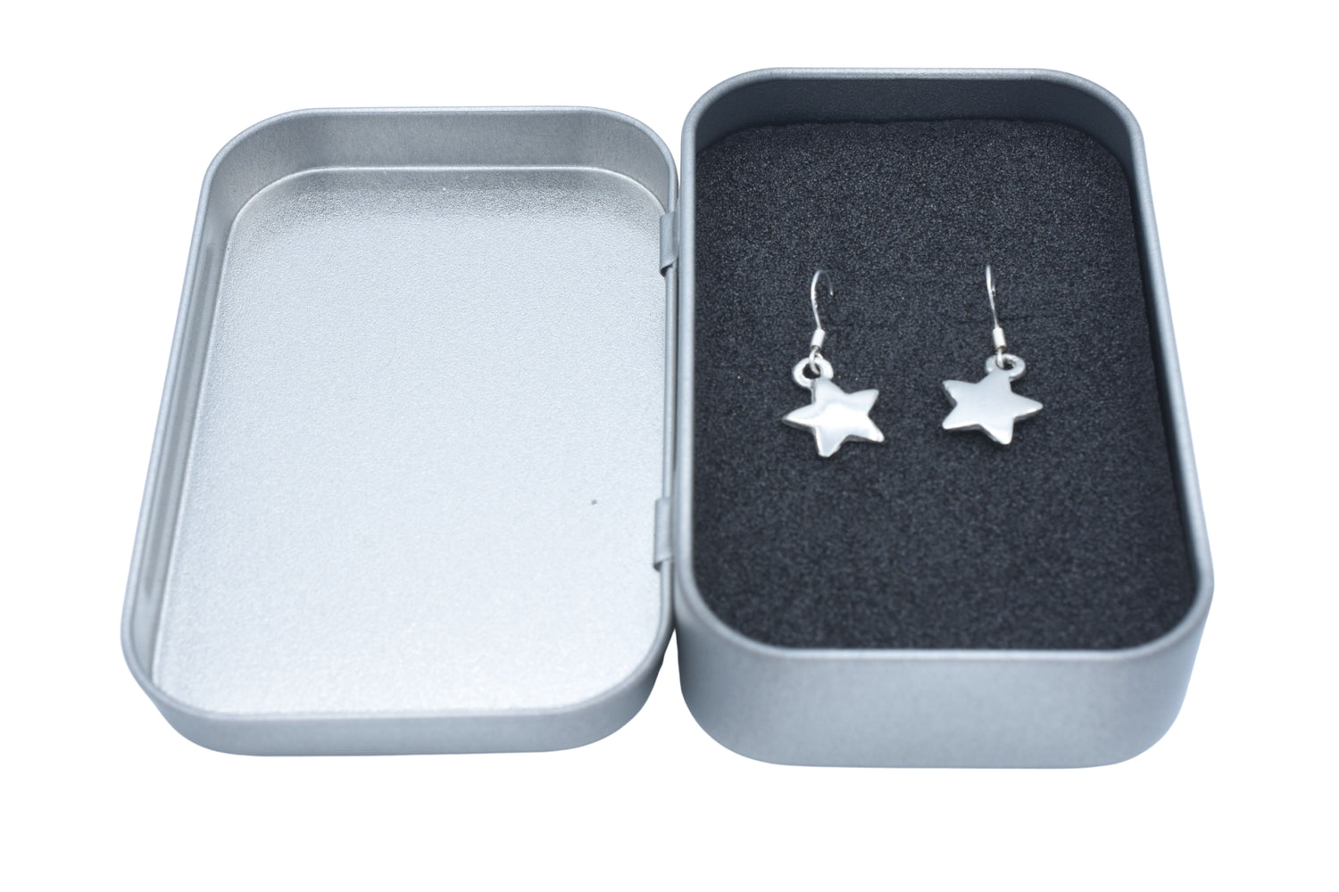 Star Tin Earrings