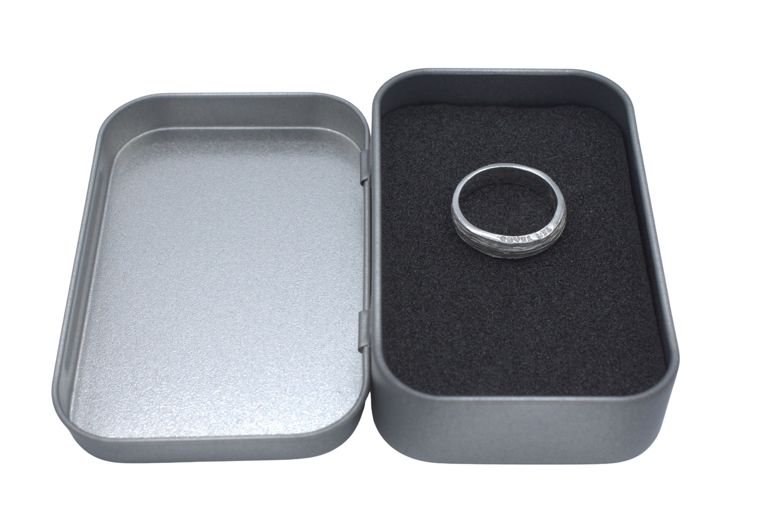 Ten Year Tin Mens 6mm Ring