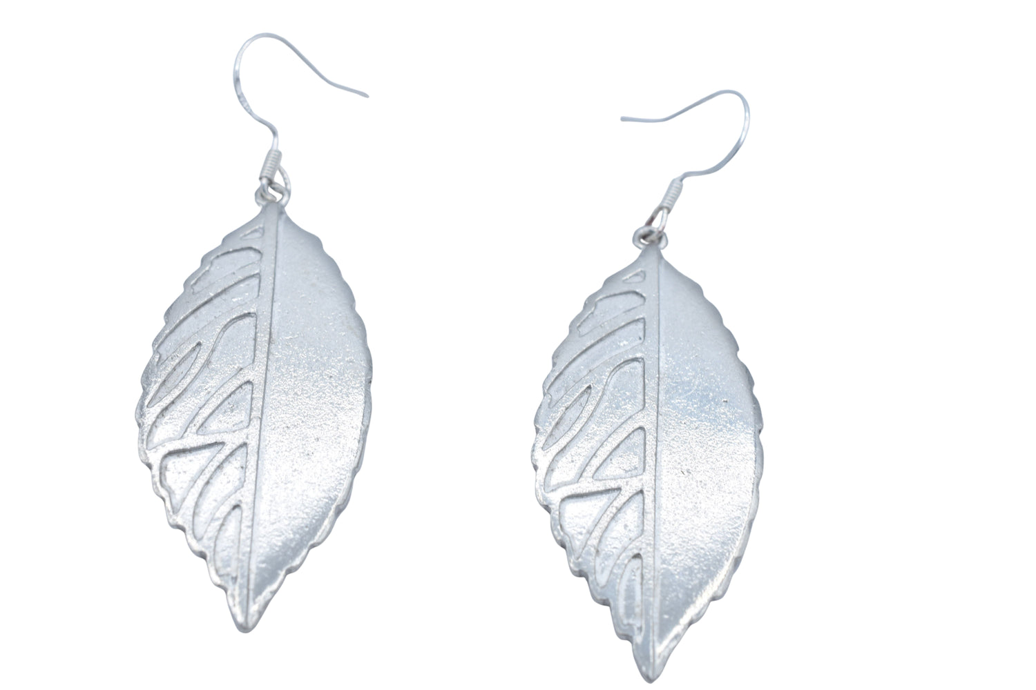 Tin Leaf Earrings