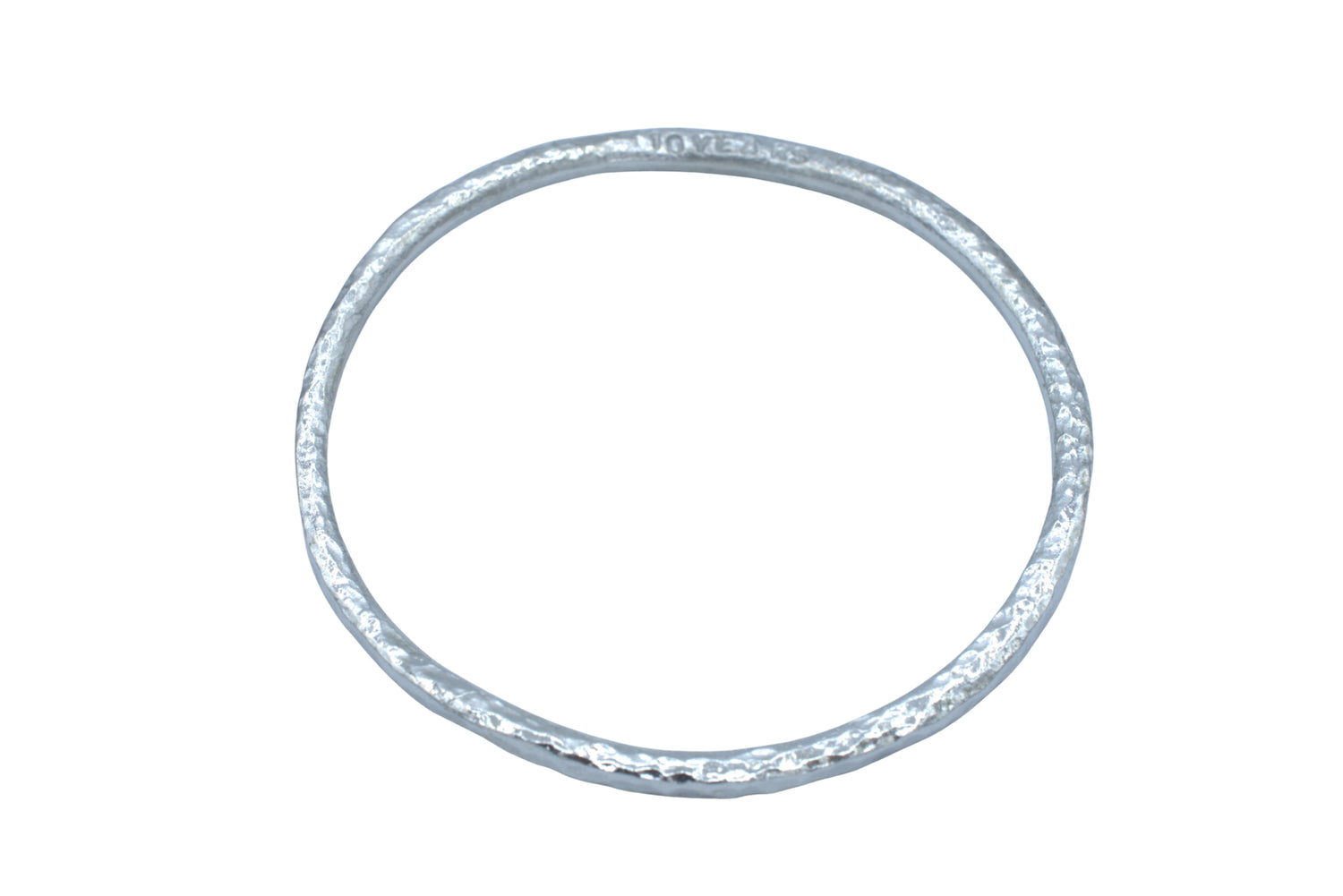 Tin Textured Bangle