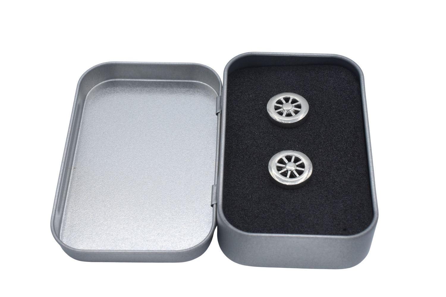 Tin Wheel Cufflinks
