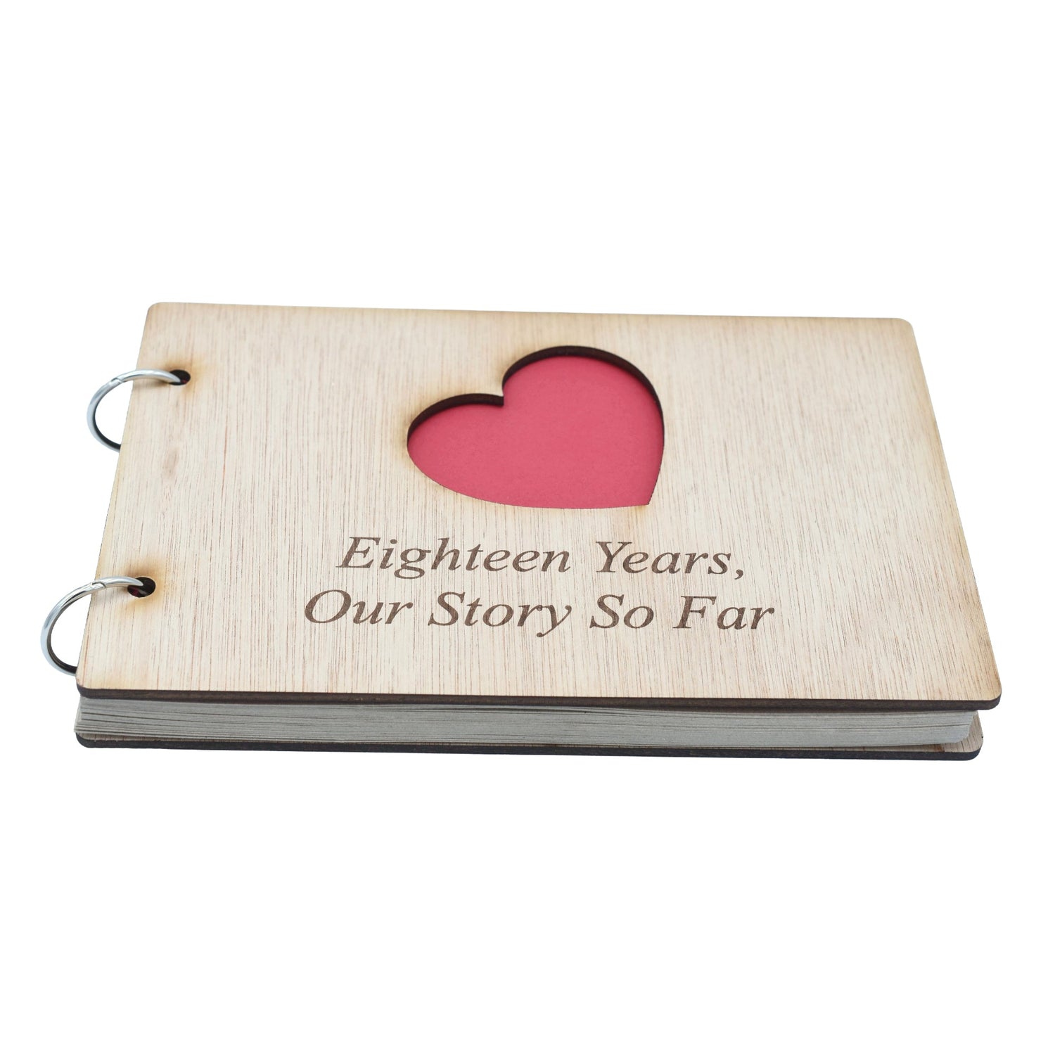 18 Year Anniversary – Our Story So Far Scrapbook
