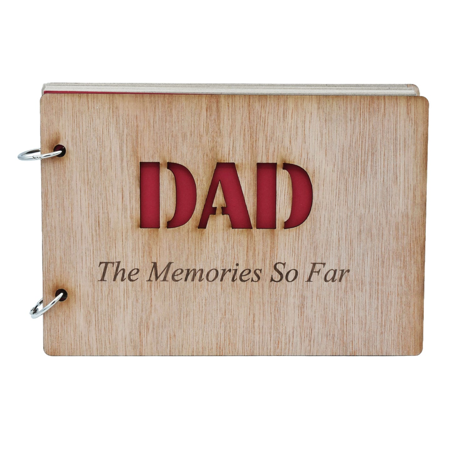 DAD The Memories So Far - Scrapbook, Photo album or Notebook Idea For DAD, Fathers day or Birthday Gifts