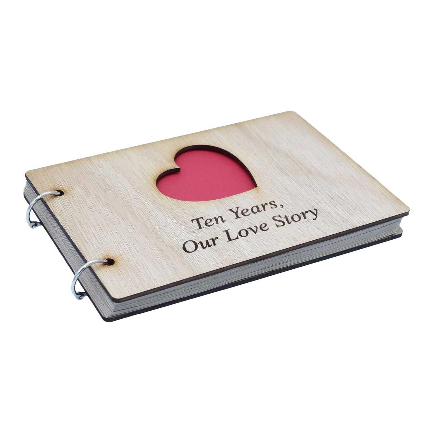 Ten Years, Our Love Story. 10th Anniversary- Scrapbook