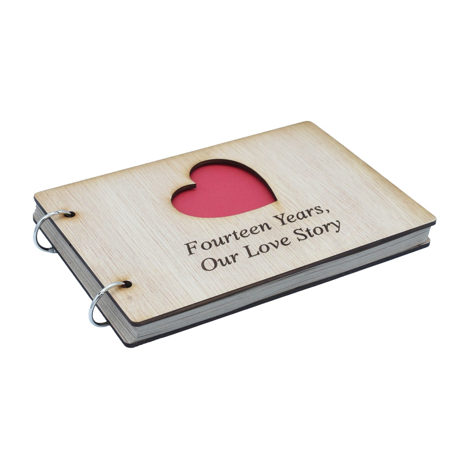 Fourteen Years, Our Love Story. 14th Anniversary- Scrapbook