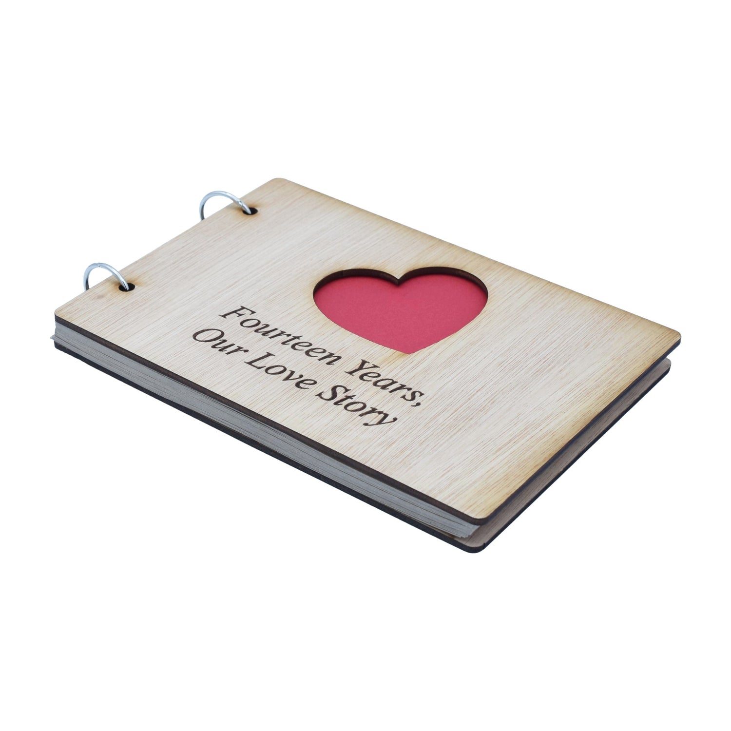 Fourteen Years, Our Love Story. 14th Anniversary- Scrapbook