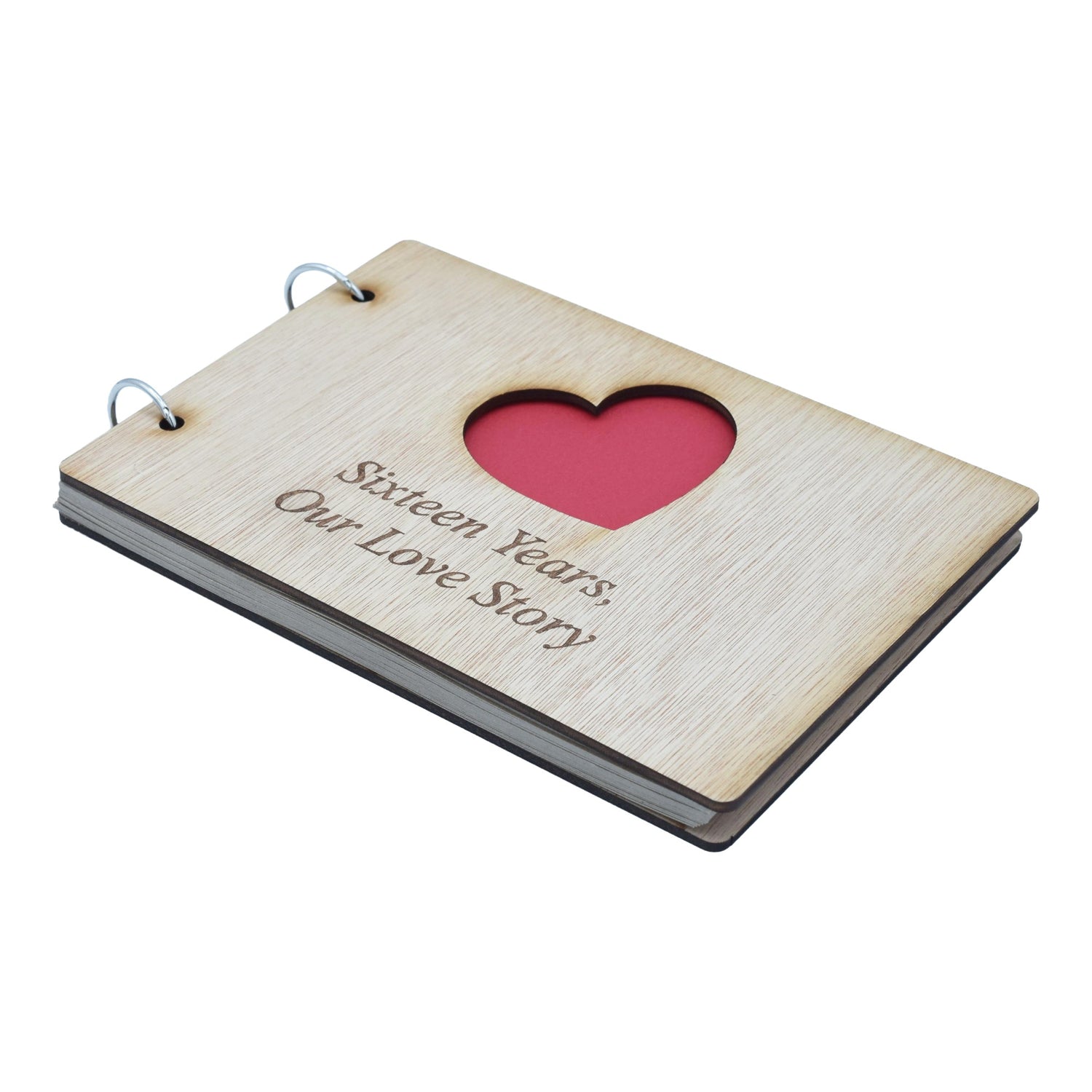 Sixteen Years, Our Love Story. 16th Anniversary- Scrapbook