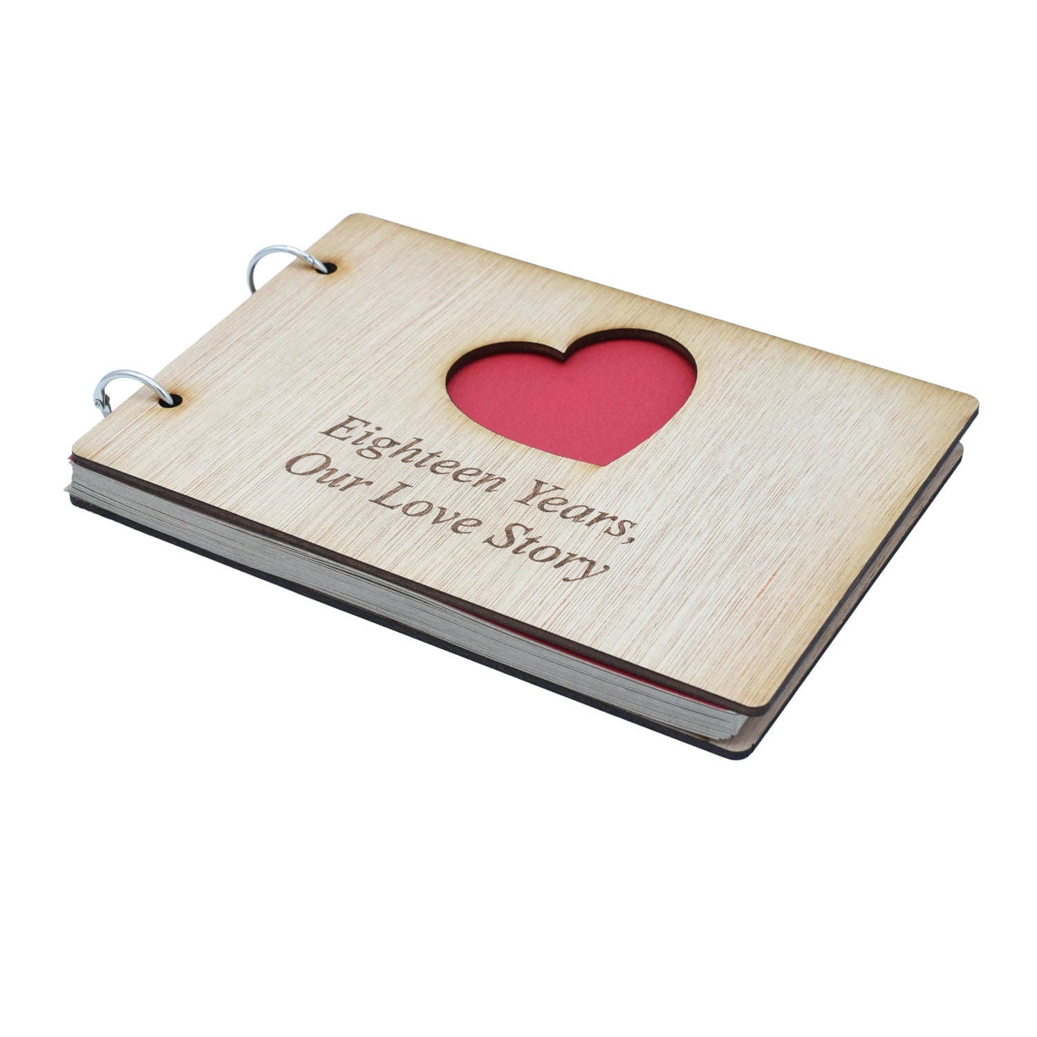 Eighteen Years, Our Love Story. 18th Anniversary- Scrapbook