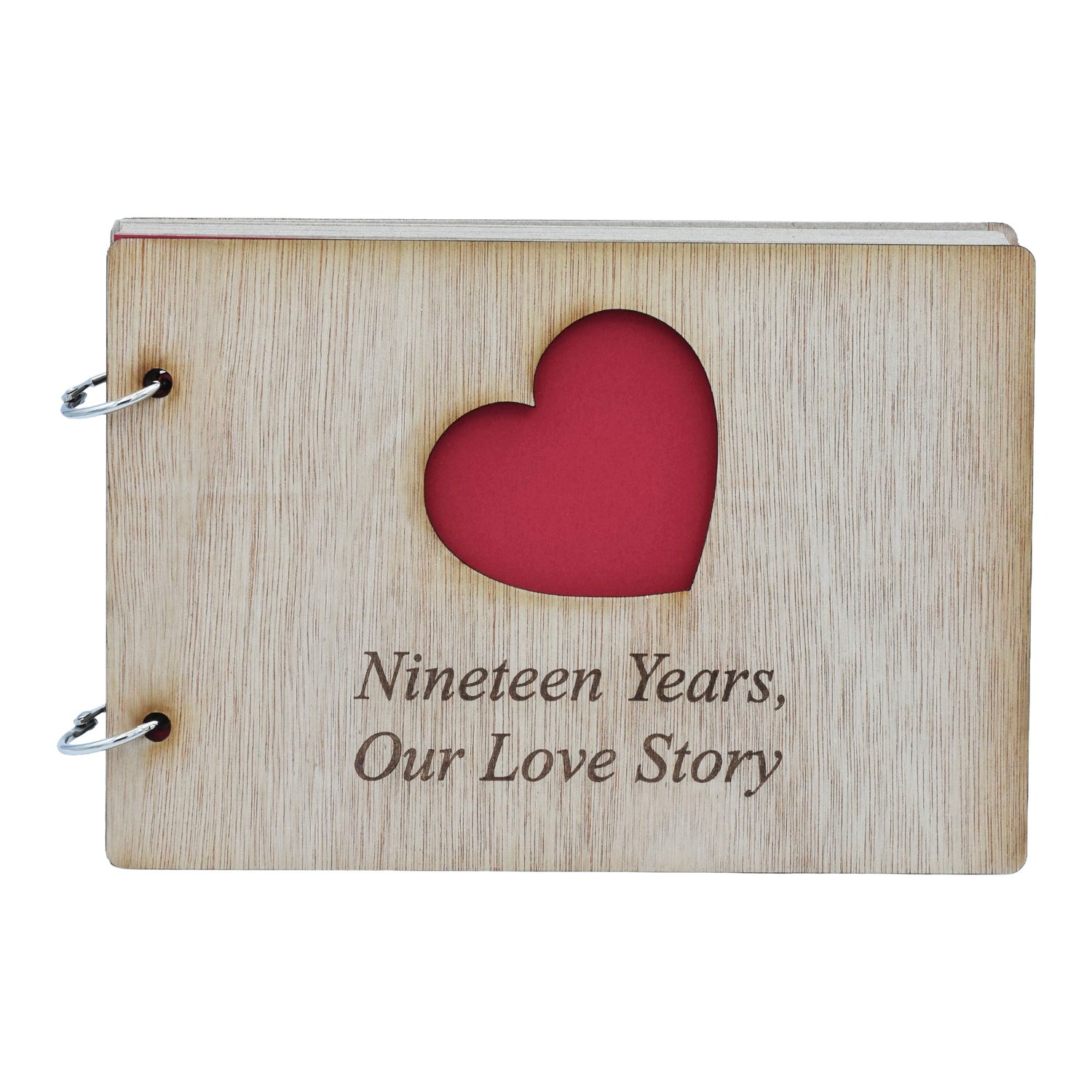 Nineteen Years, Our Love Story. 19th Anniversary- Scrapbook