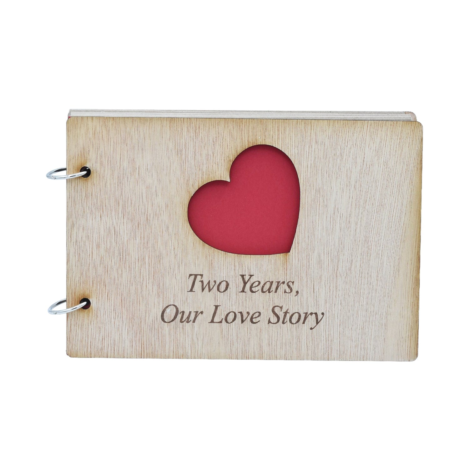 Two Years, Our Love Story. 2nd Anniversary- Scrapbook