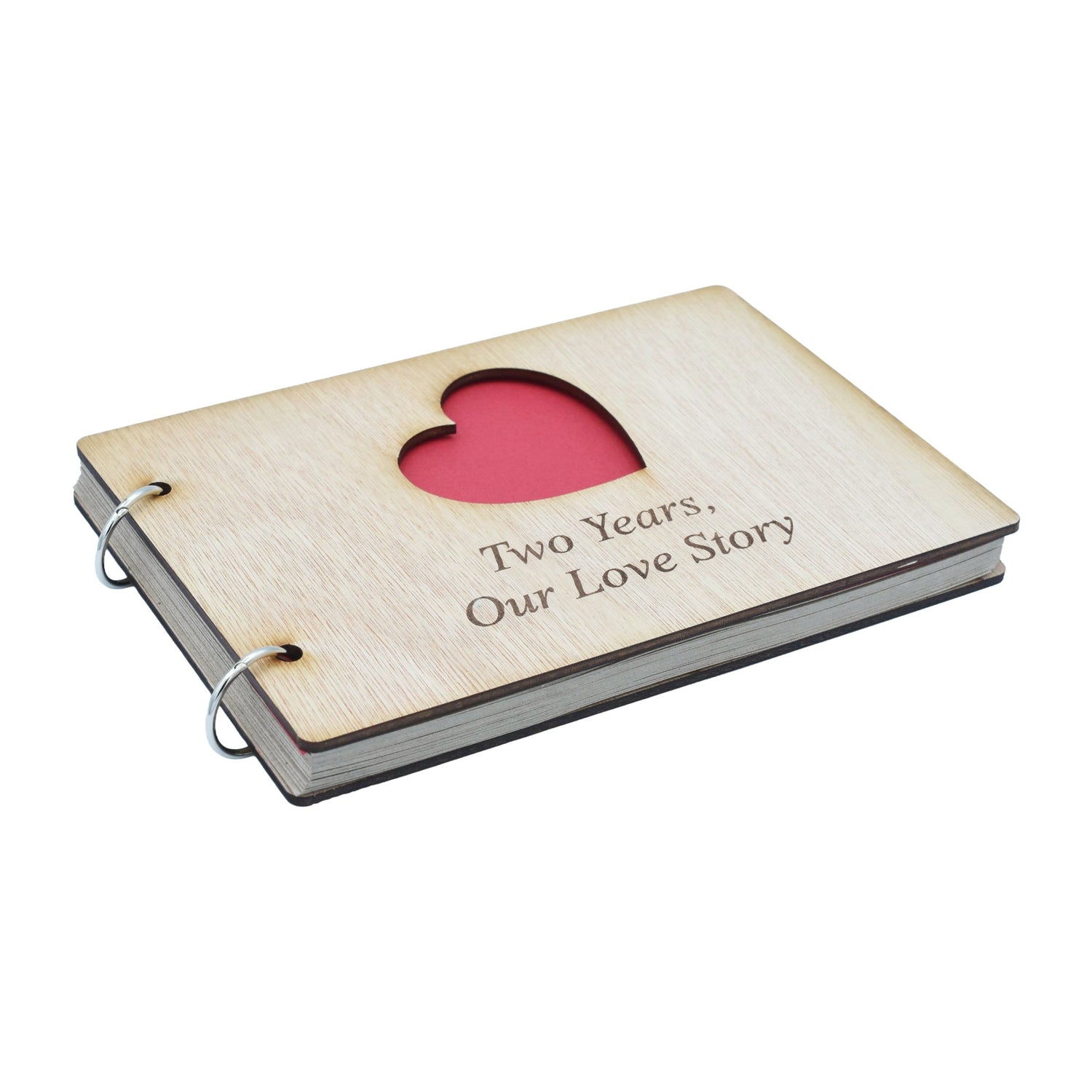 Two Years, Our Love Story. 2nd Anniversary- Scrapbook