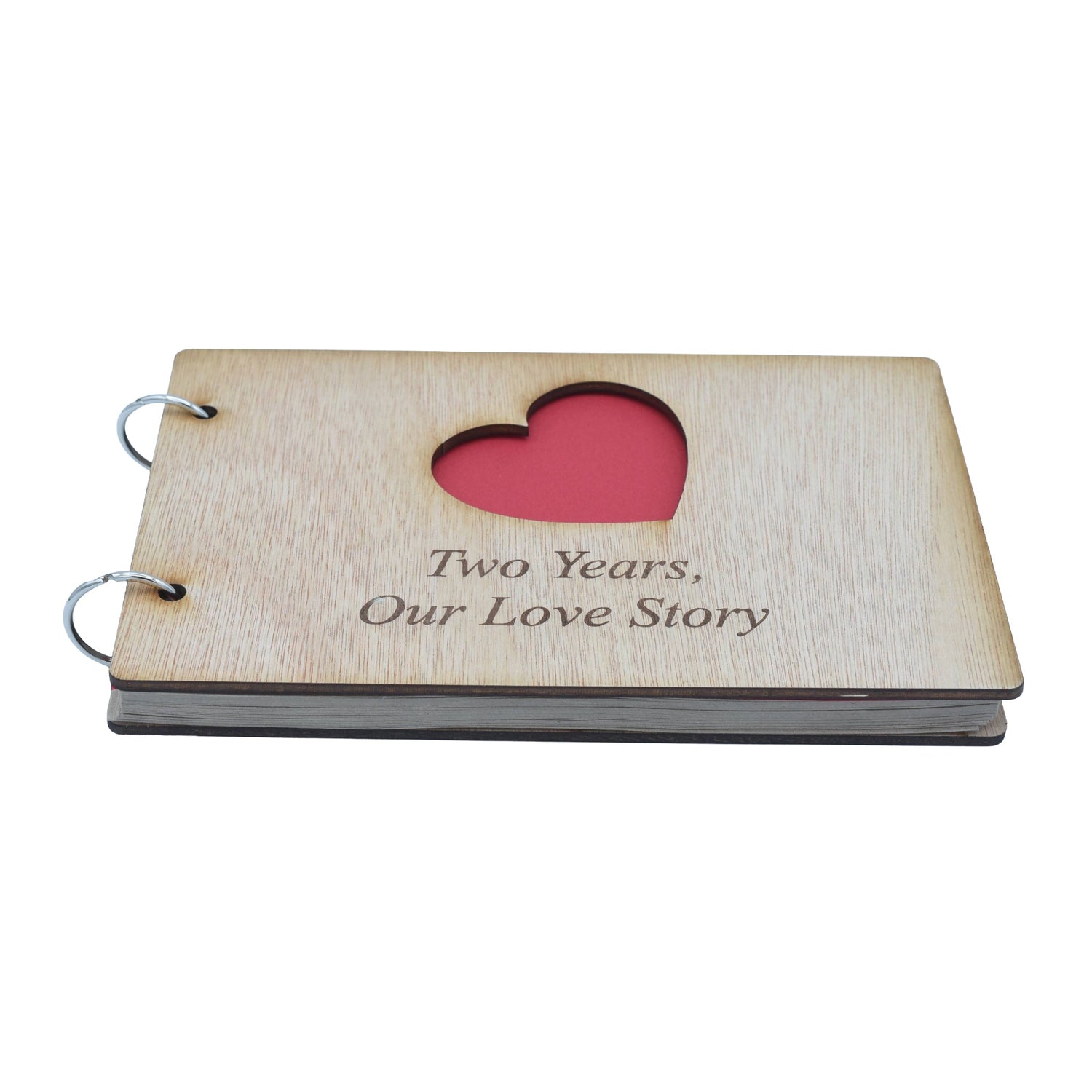 Two Years, Our Love Story. 2nd Anniversary- Scrapbook