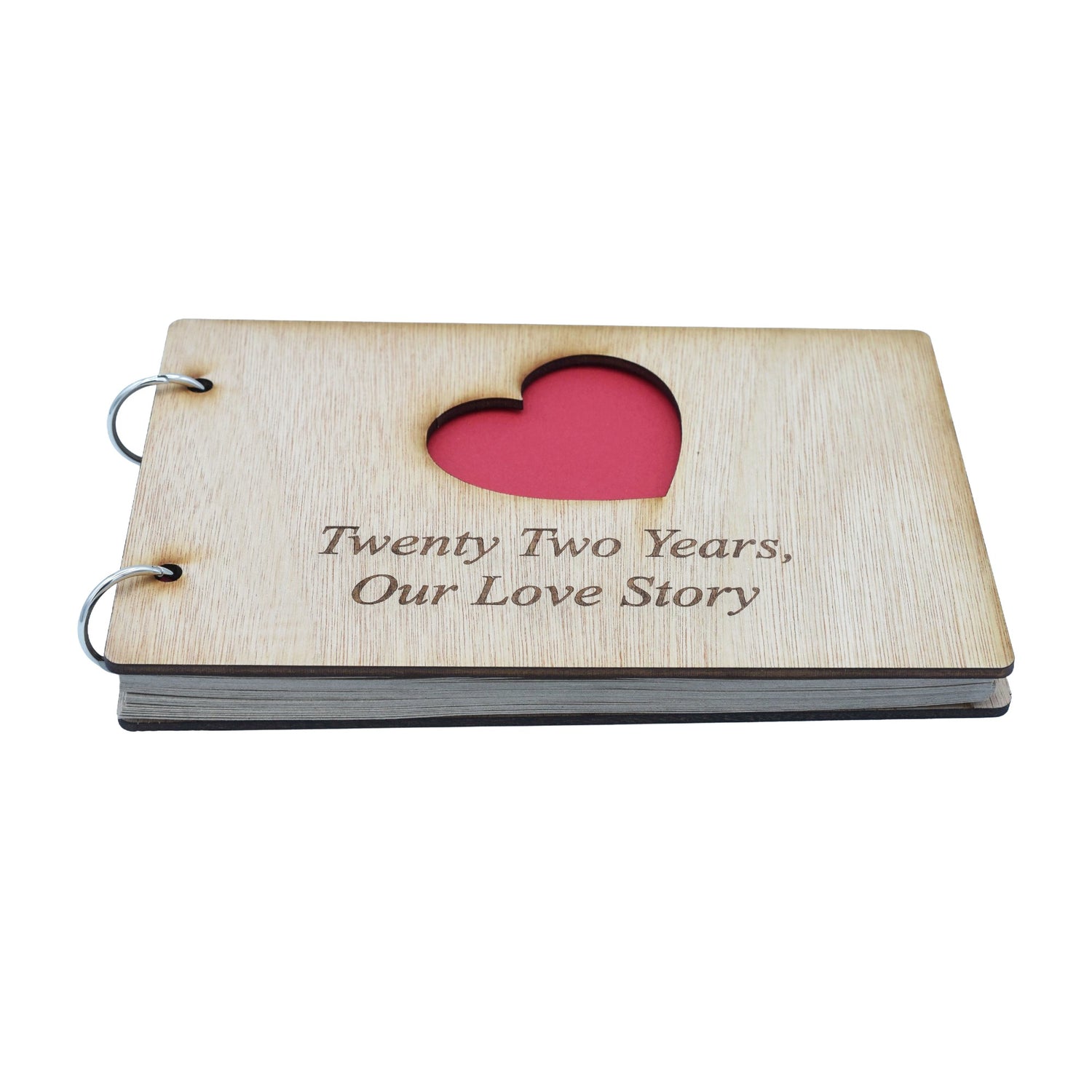 Twenty Two Years, Our Love Story. 22nd Anniversary- Scrapbook
