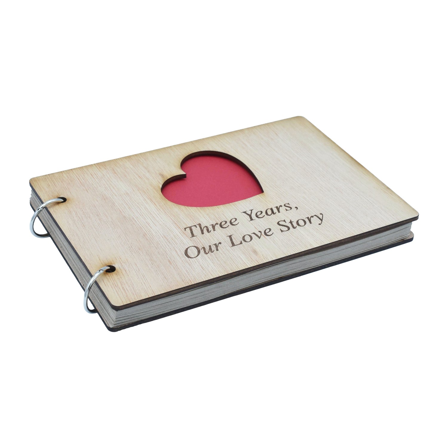 Three Years, Our Love Story. 3rd Anniversary- Scrapbook