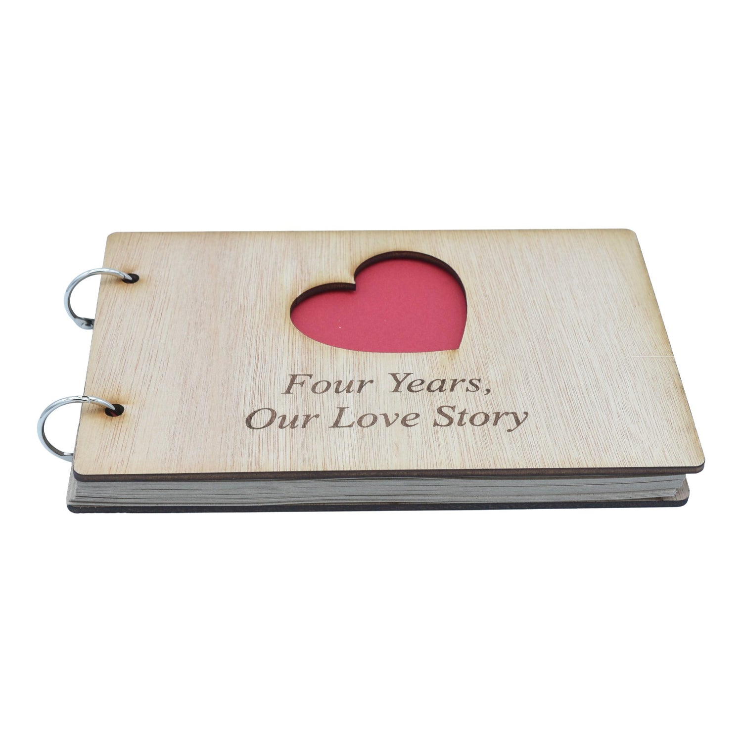 Four Years, Our Love Story. 4th Anniversary- Scrapbook