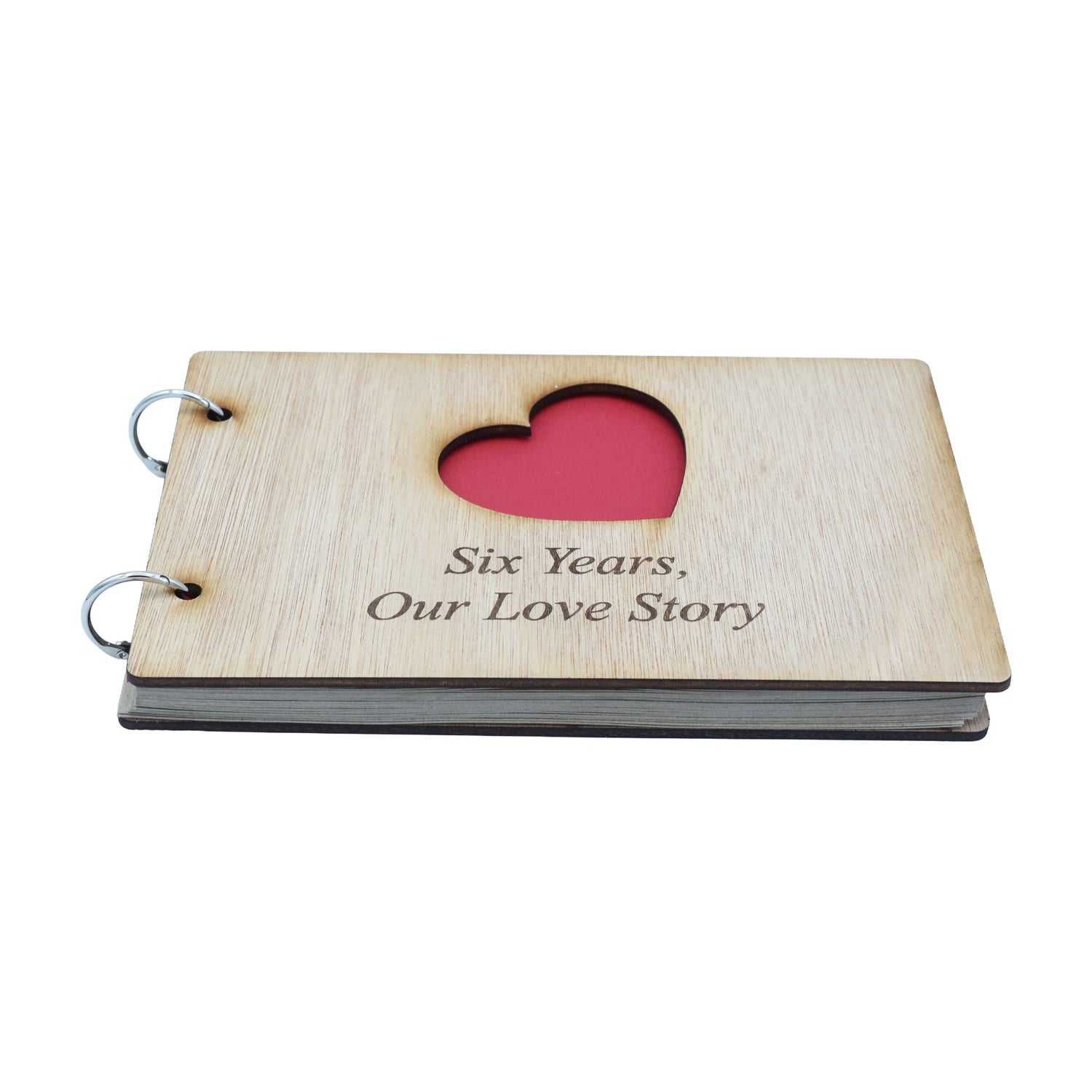Six Years, Our Love Story. 6th Anniversary- Scrapbook