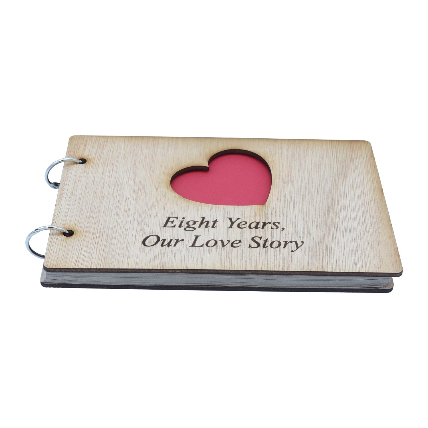 Eight Years, Our Love Story. 8th Anniversary- Scrapbook