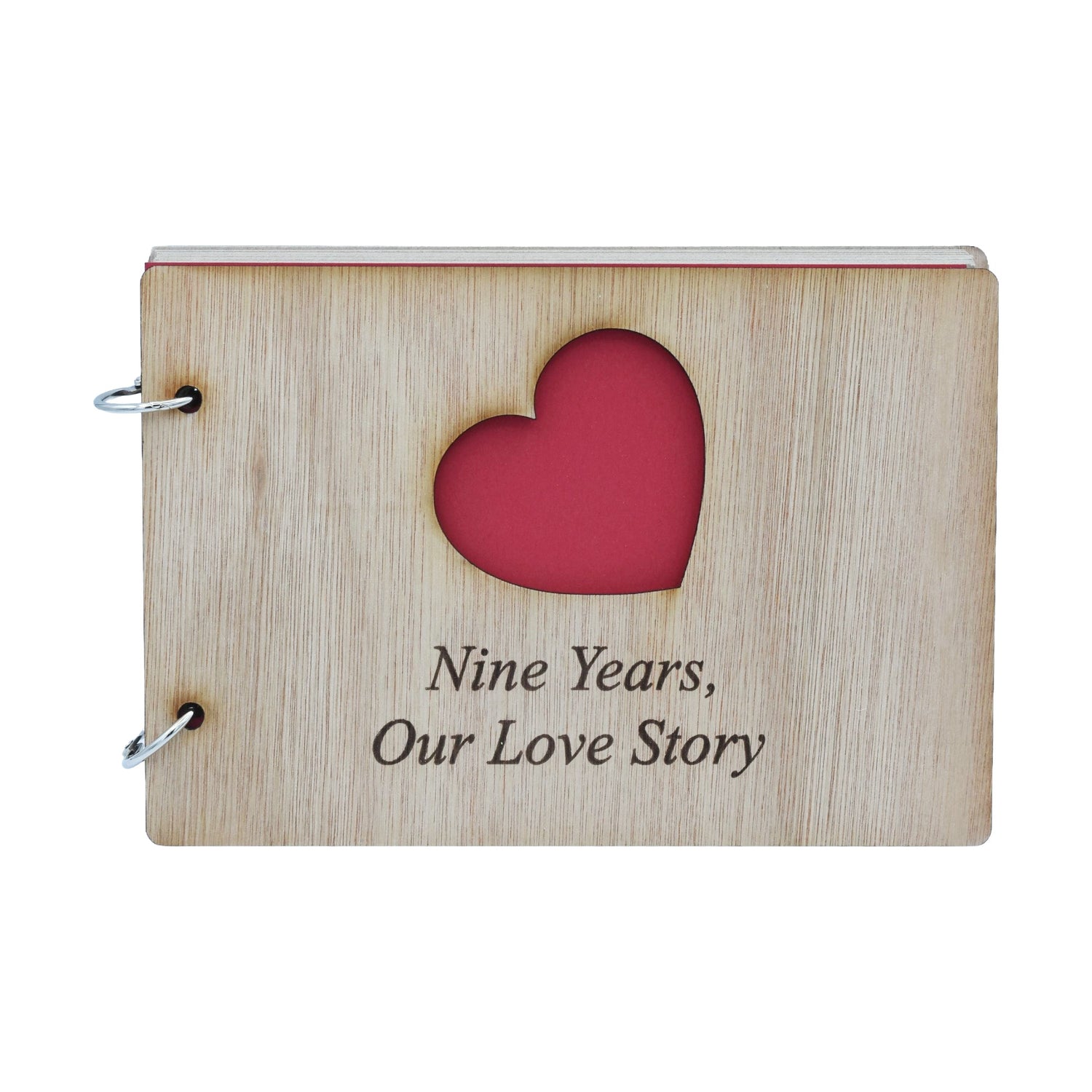 Nine Years, Our Love Story. 9th Anniversary- Scrapbook