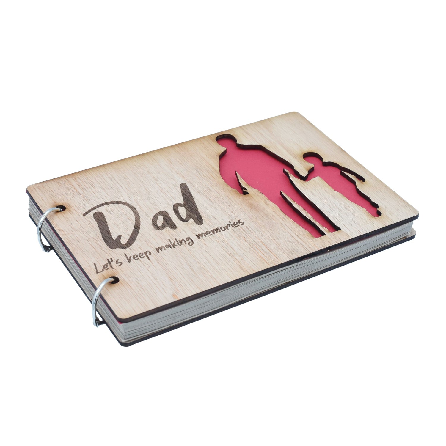 Dad and Son- Scrapbook- Dad Let's Keep Making Memories- Memory book, Scrapbook, Photo album or Notebook. Mothers day or Birthday Gifts. (Copy) (Copy)