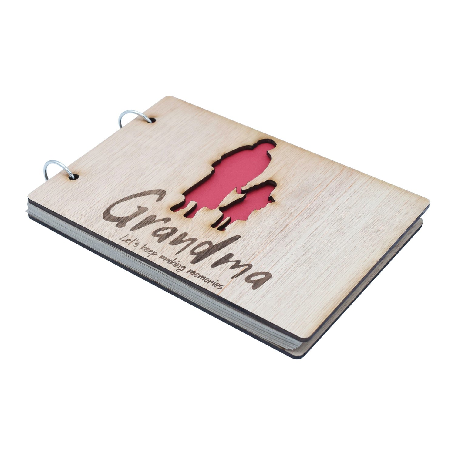 Grandma Let's Keep Making Memories- Grandma and Granddaughter - Scrapbook, Photo album or Notebook. Mothers day or Birthday Gifts.