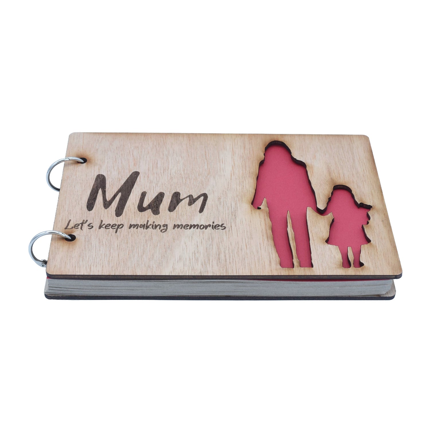 Mum and Daughter Scrapbook - Mum Let's Keep Making Memories. Mothers Day, Birthdays, Christmas