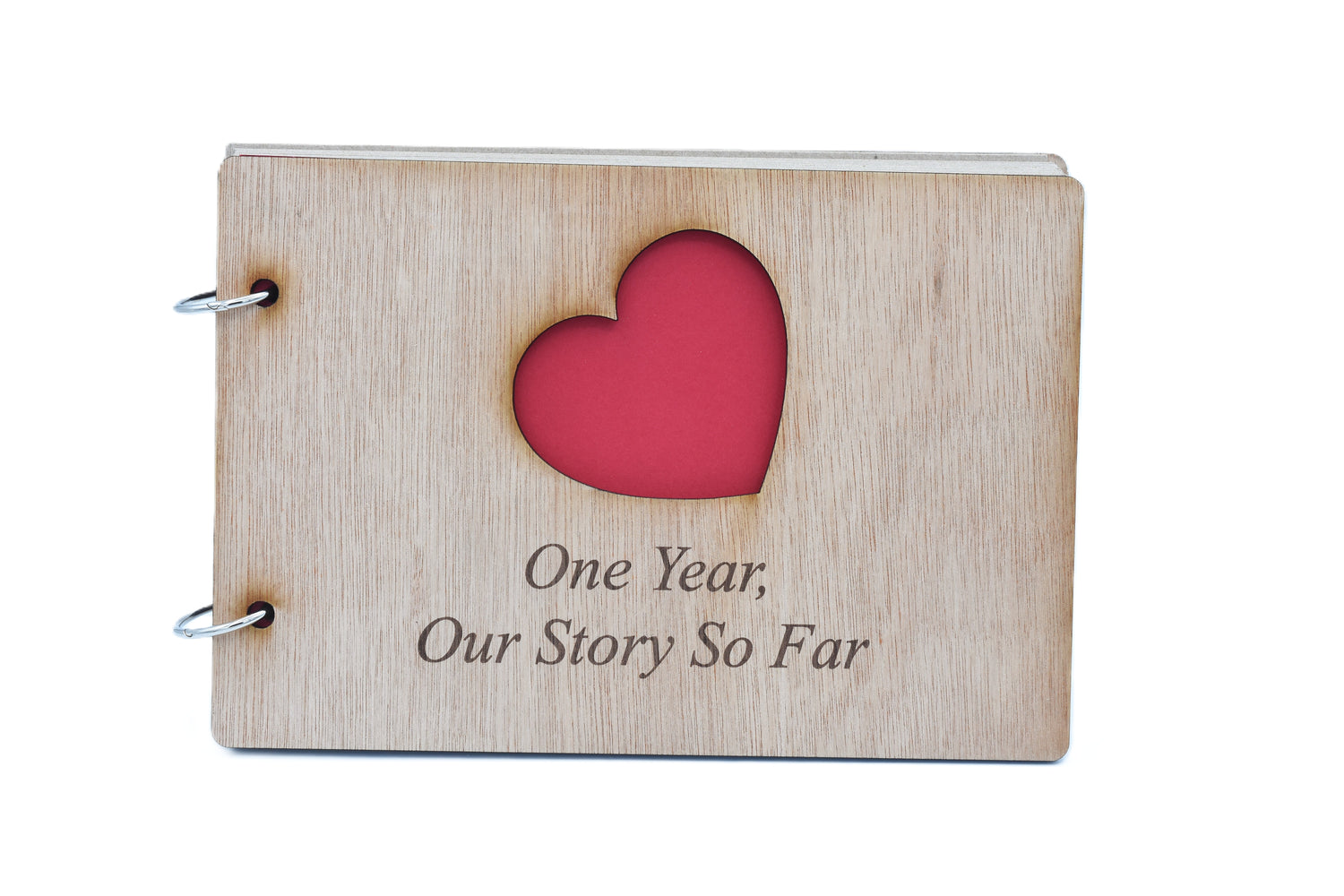 1 Year Anniversary – Our Story So Far Scrapbook