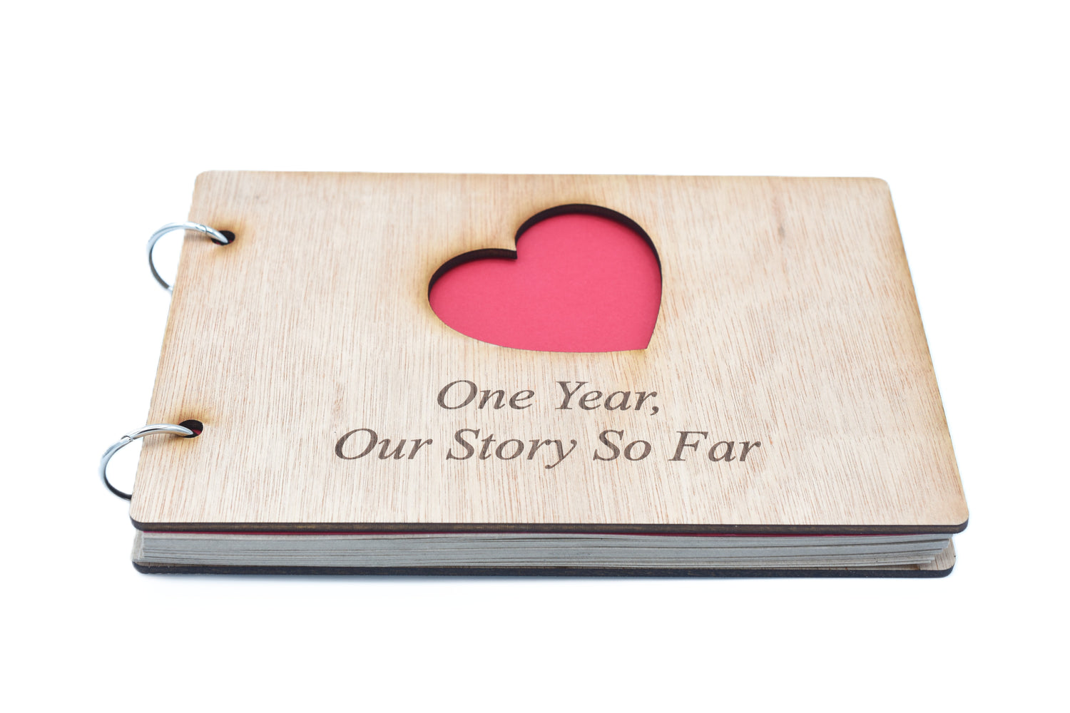 1 Year Anniversary – Our Story So Far Scrapbook