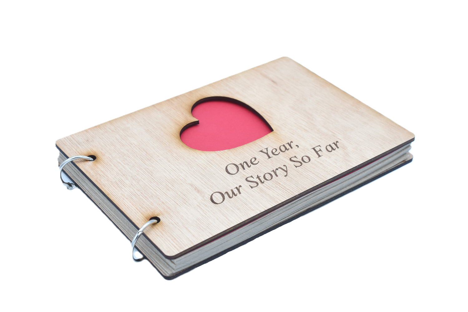 1 Year Anniversary – Our Story So Far Scrapbook