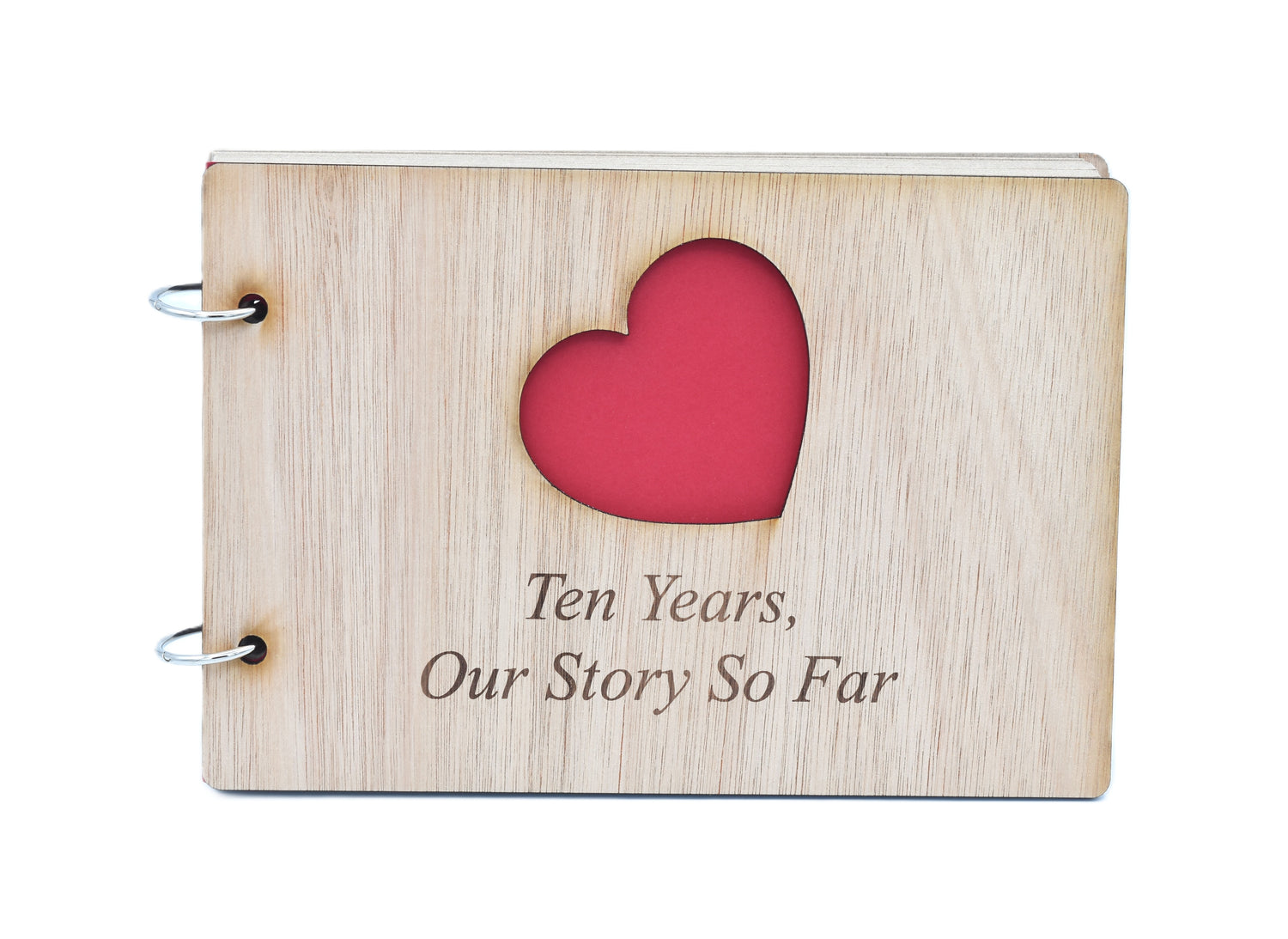 10 Year Anniversary – Our Story So Far Scrapbook