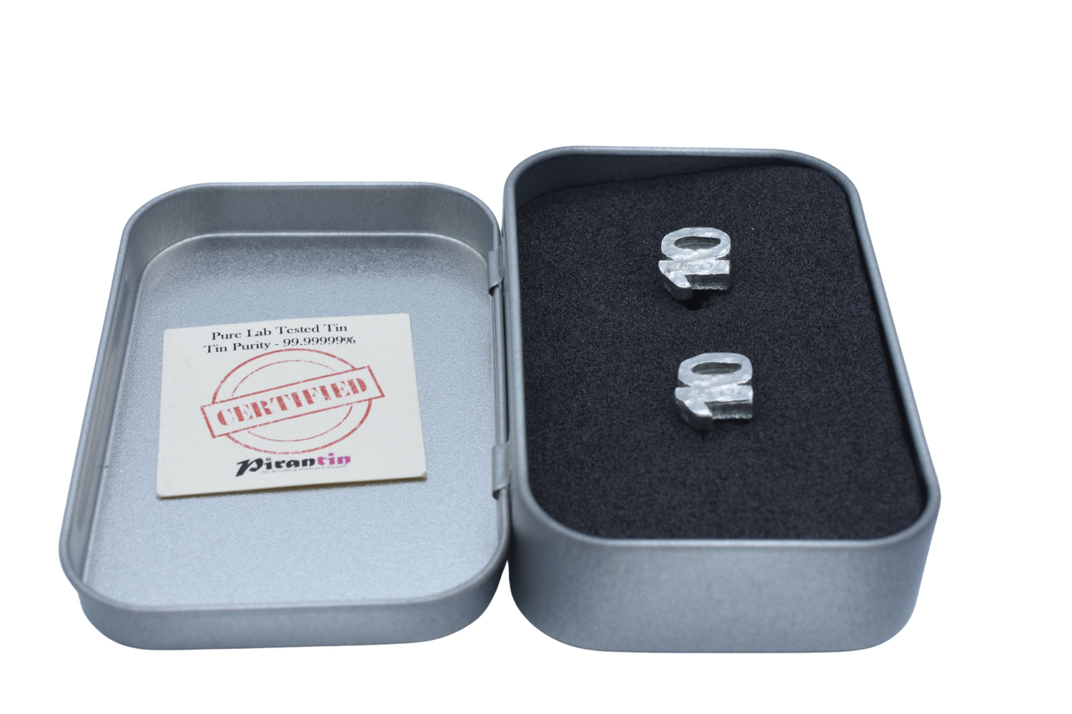 10 Year Beaten Cufflinks