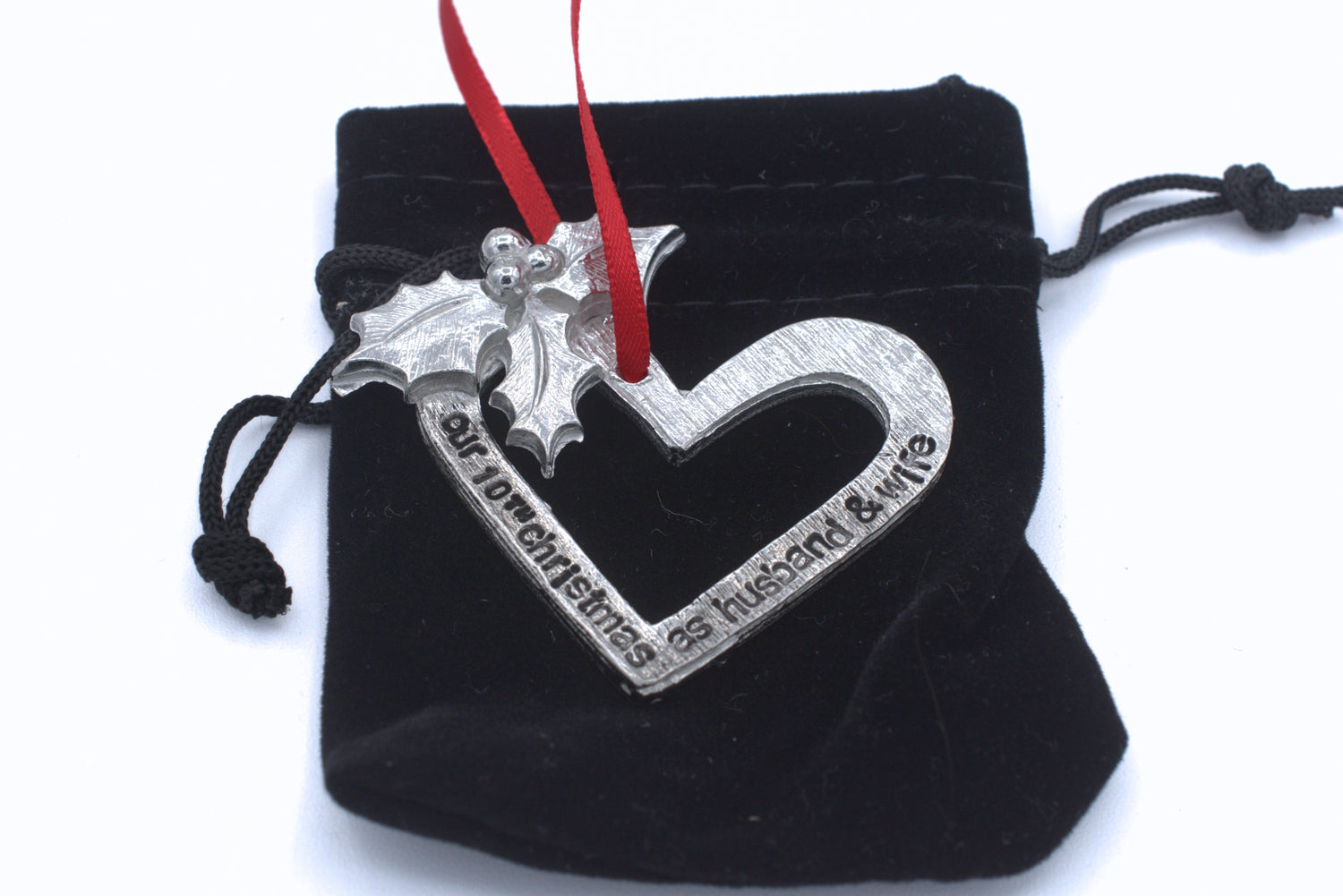 10 Years Together 10th Anniversary Hanging Tree Decoration