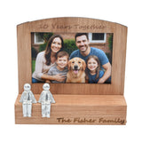 10 Years together Photo frame family , 6x4 Photo, Choose Your Own Family Combination, Christmas, Valentines, Birthdays, Anniversaries