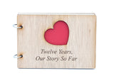 12 Year Anniversary – Our Story So Far Scrapbook