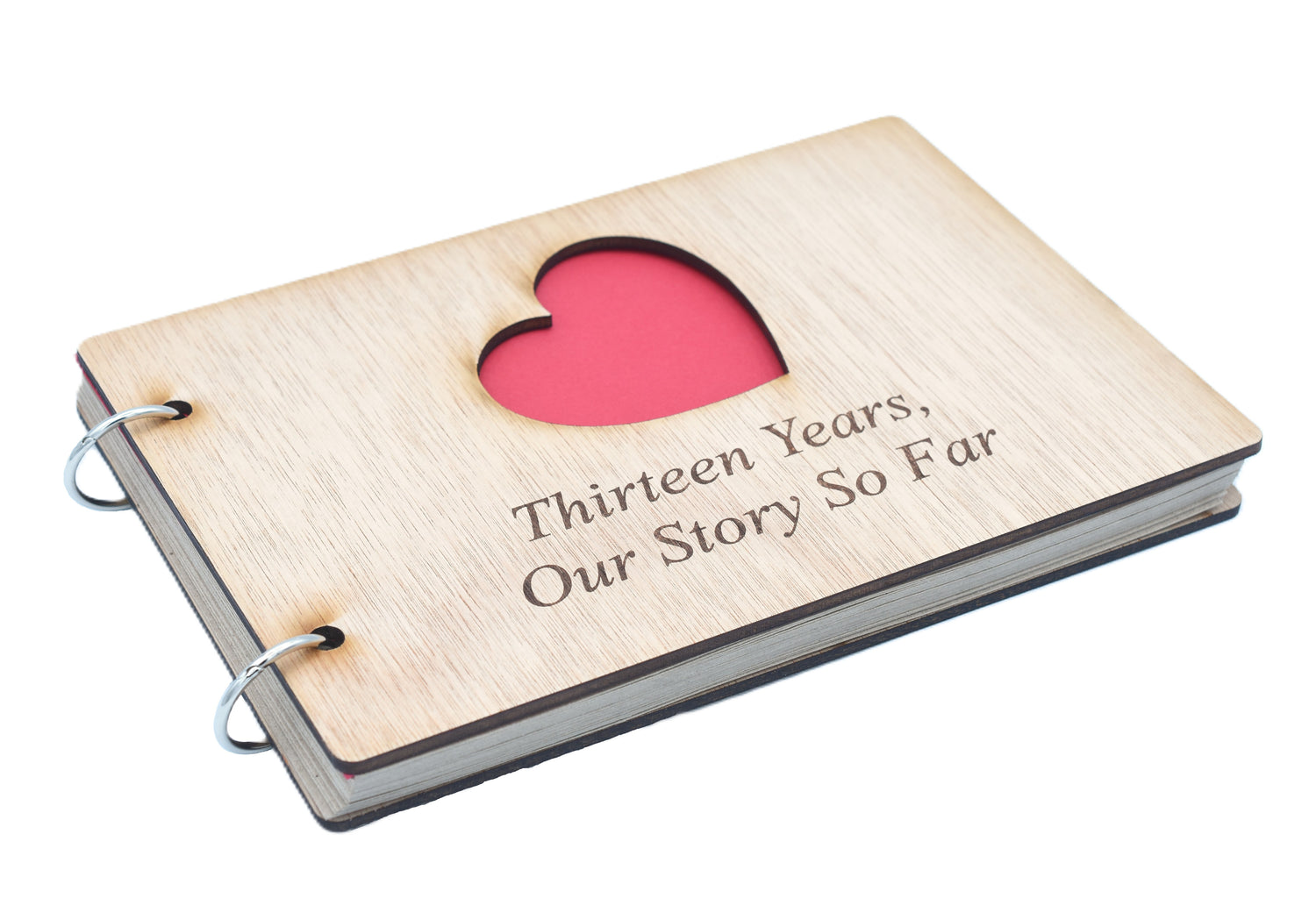 13 Year Anniversary – Our Story So Far Scrapbook