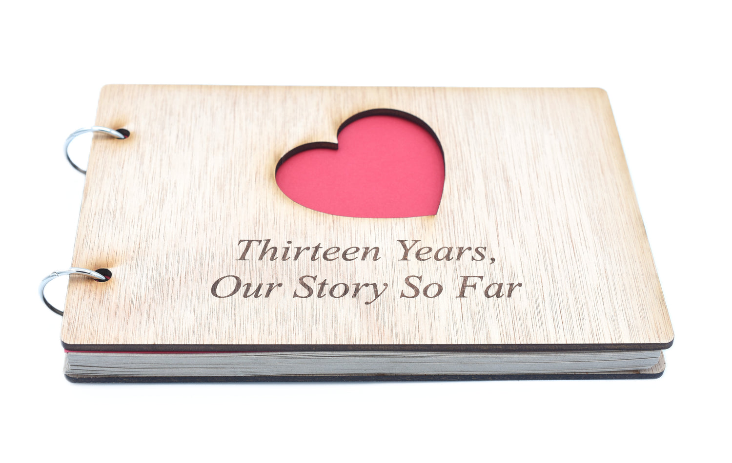 13 Year Anniversary – Our Story So Far Scrapbook