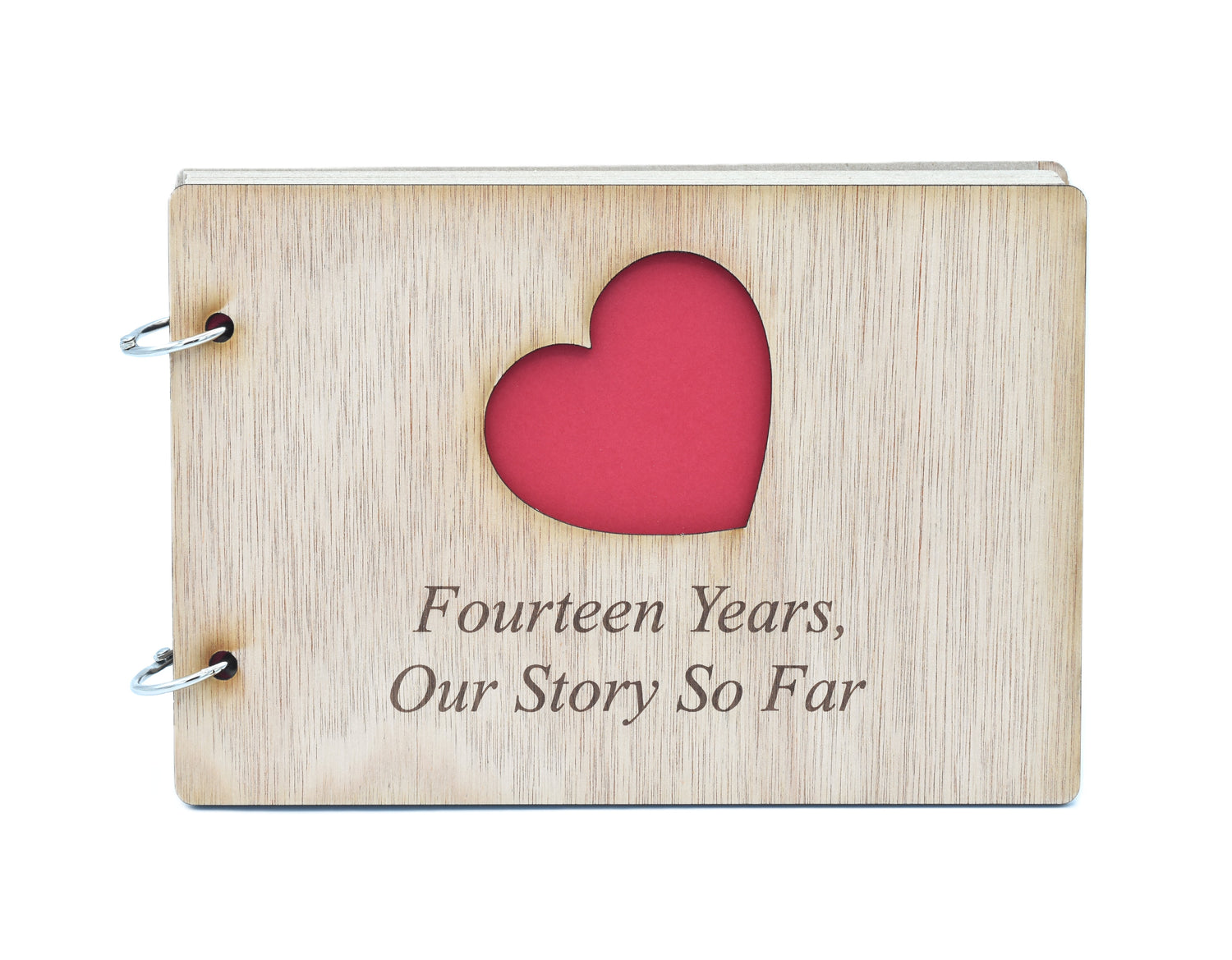 14 Year Anniversary – Our Story So Far Scrapbook