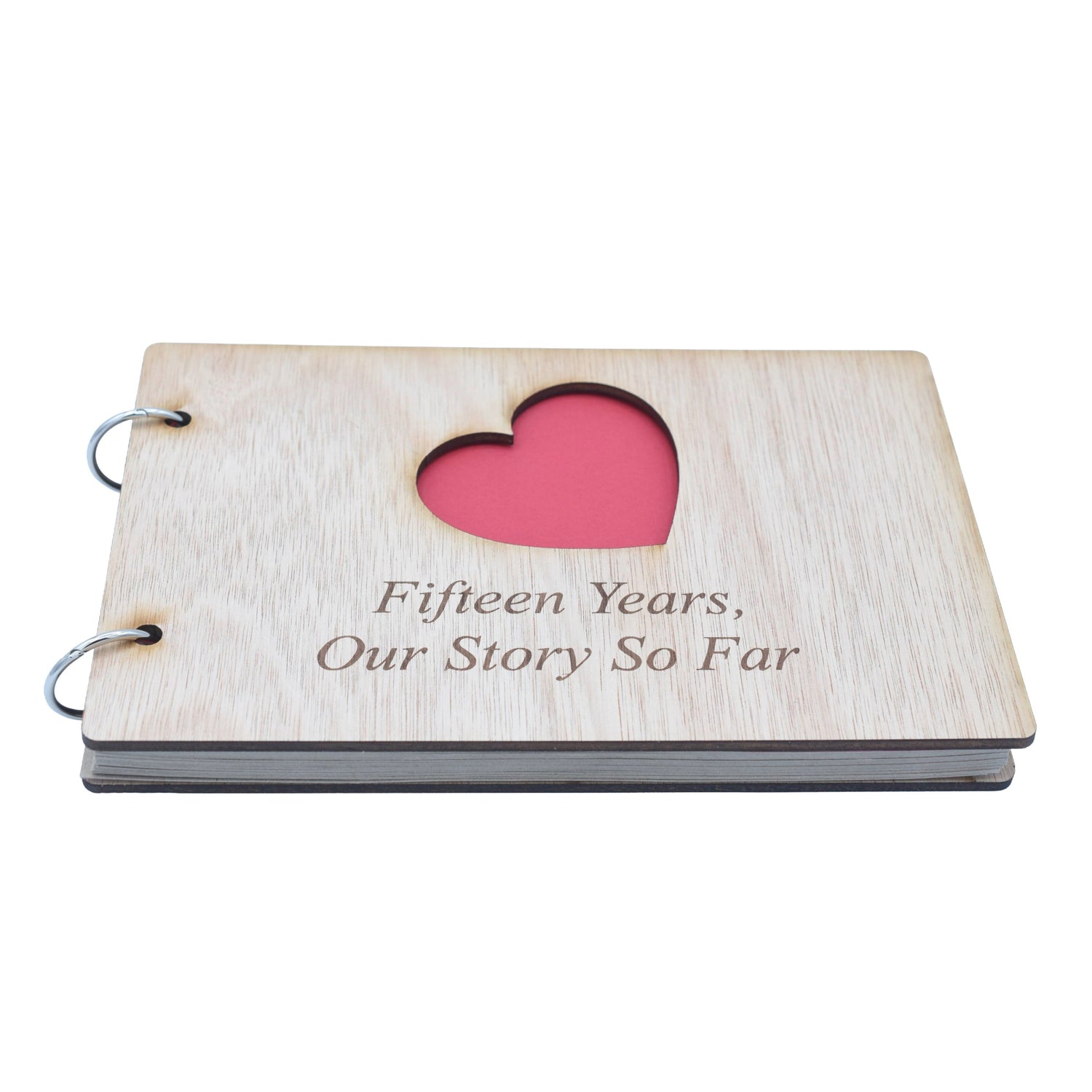 15 Year Anniversary – Our Story So Far Scrapbook