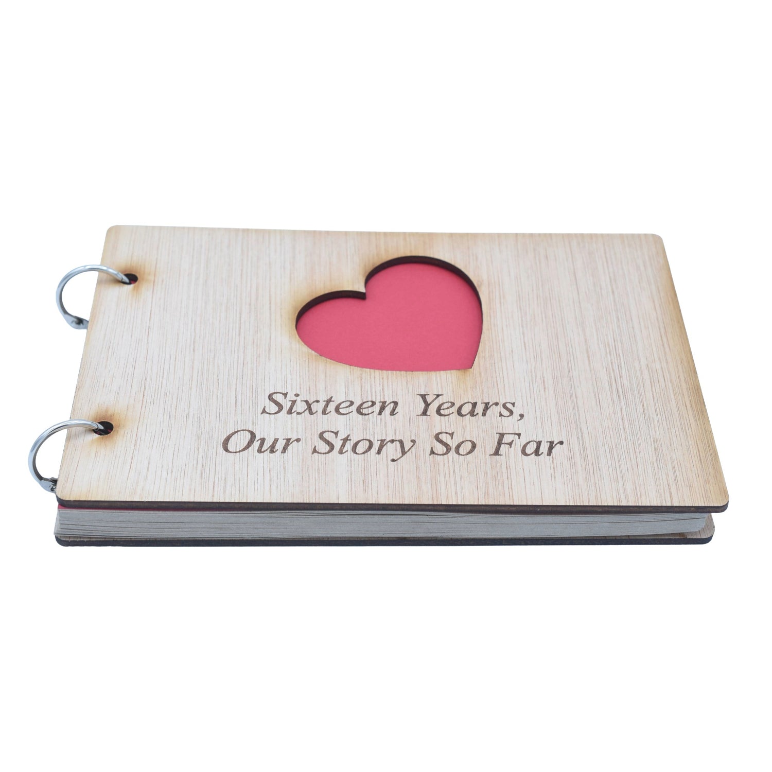 16 Year Anniversary – Our Story So Far Scrapbook