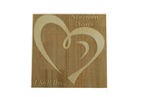19 Year Anniversary I Still Do - Dark Beech Block