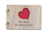 2 Year Anniversary – Our Story So Far Scrapbook