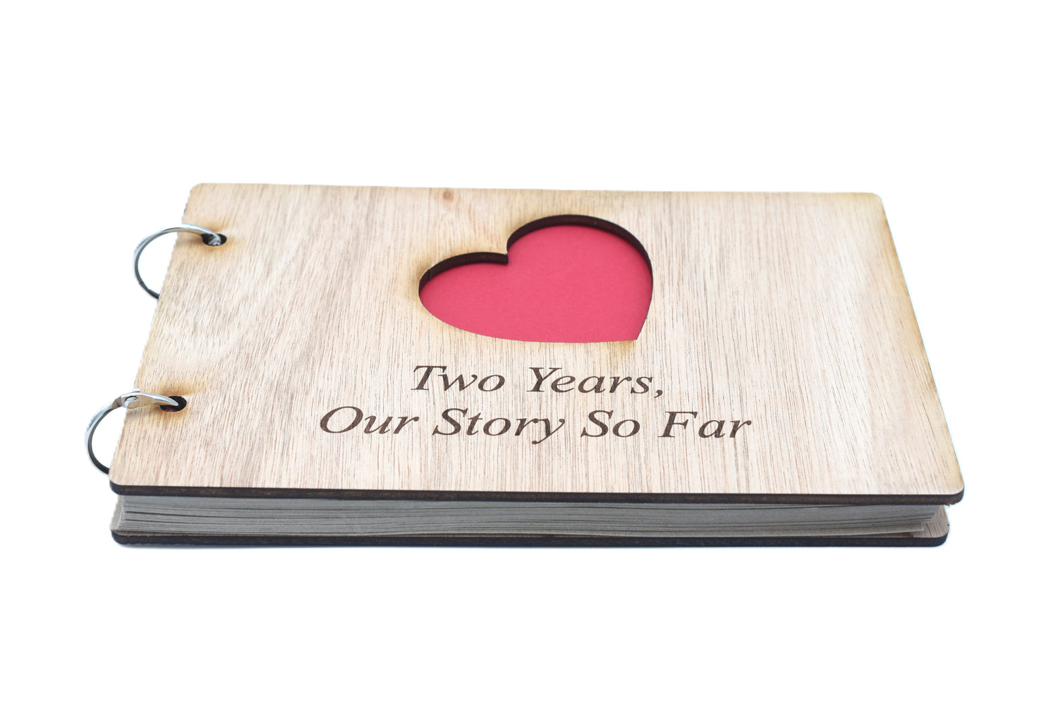 2 Year Anniversary – Our Story So Far Scrapbook