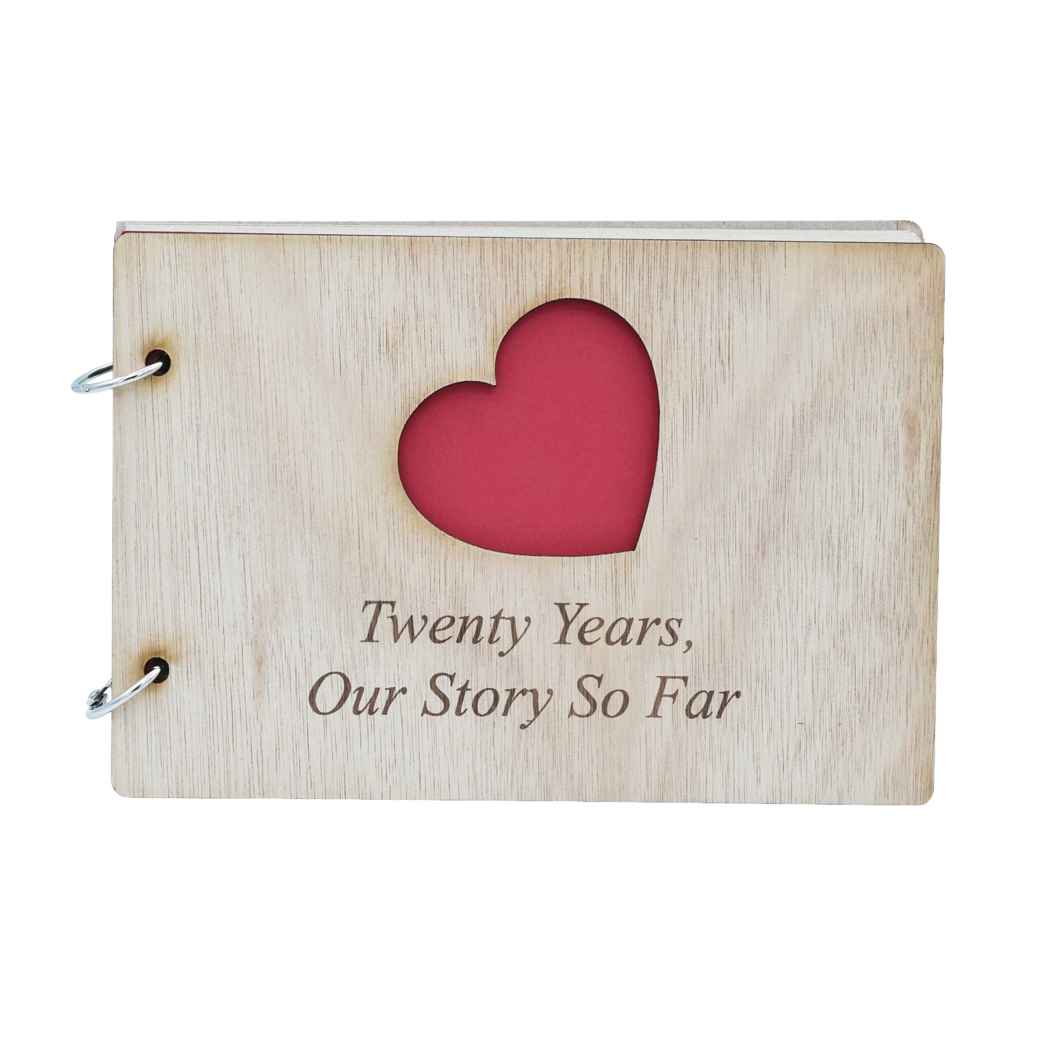 20 Year Anniversary – Our Story So Far Scrapbook