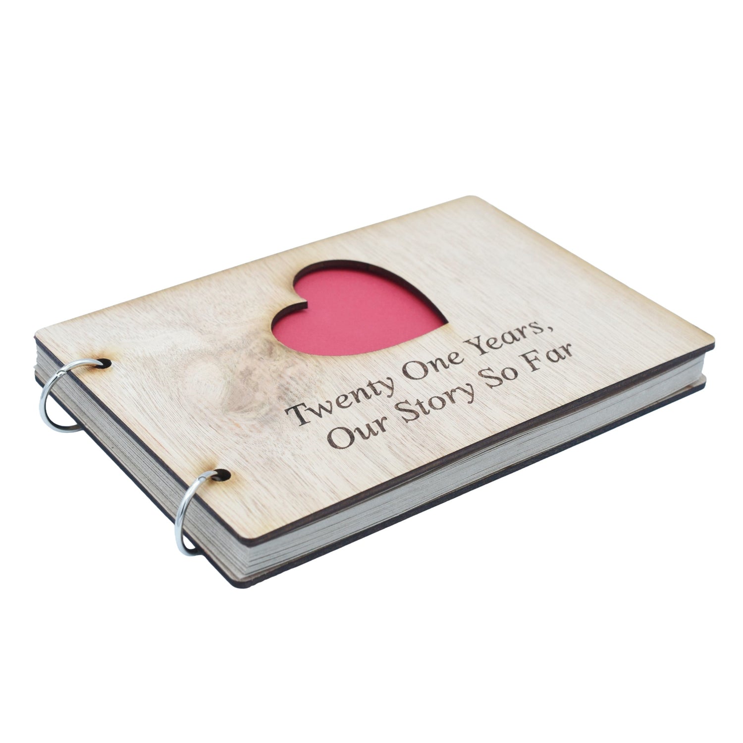 21 Year Anniversary – Our Story So Far Scrapbook