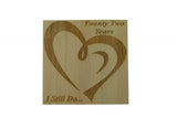 22 Year Anniversary I Still Do - Light Beech Block