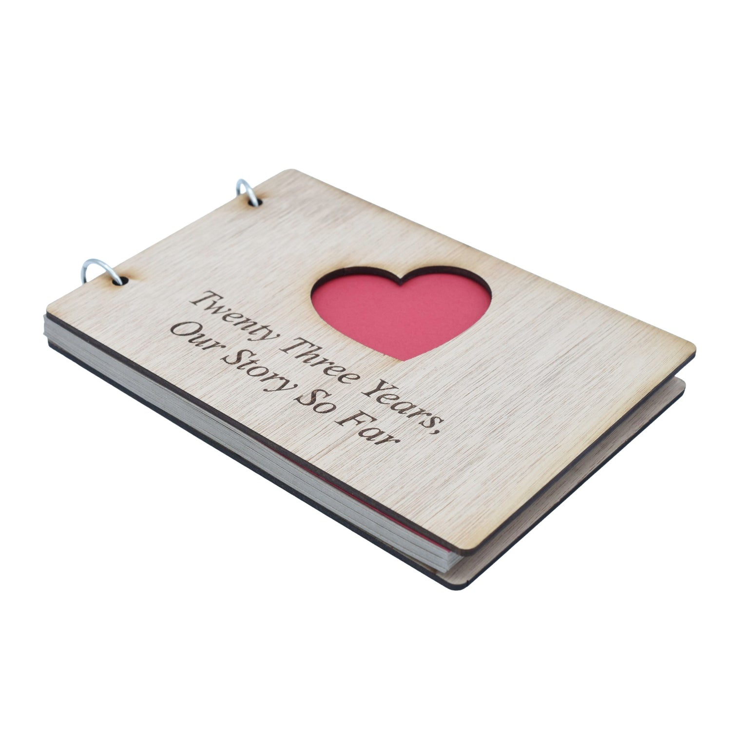 22 Year Anniversary – Our Story So Far Scrapbook